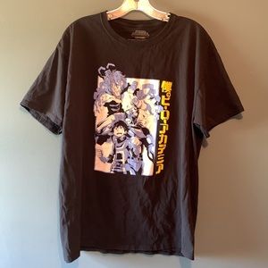 My Hero Academia Funimation Black Short Sleeve Large T-Shirt